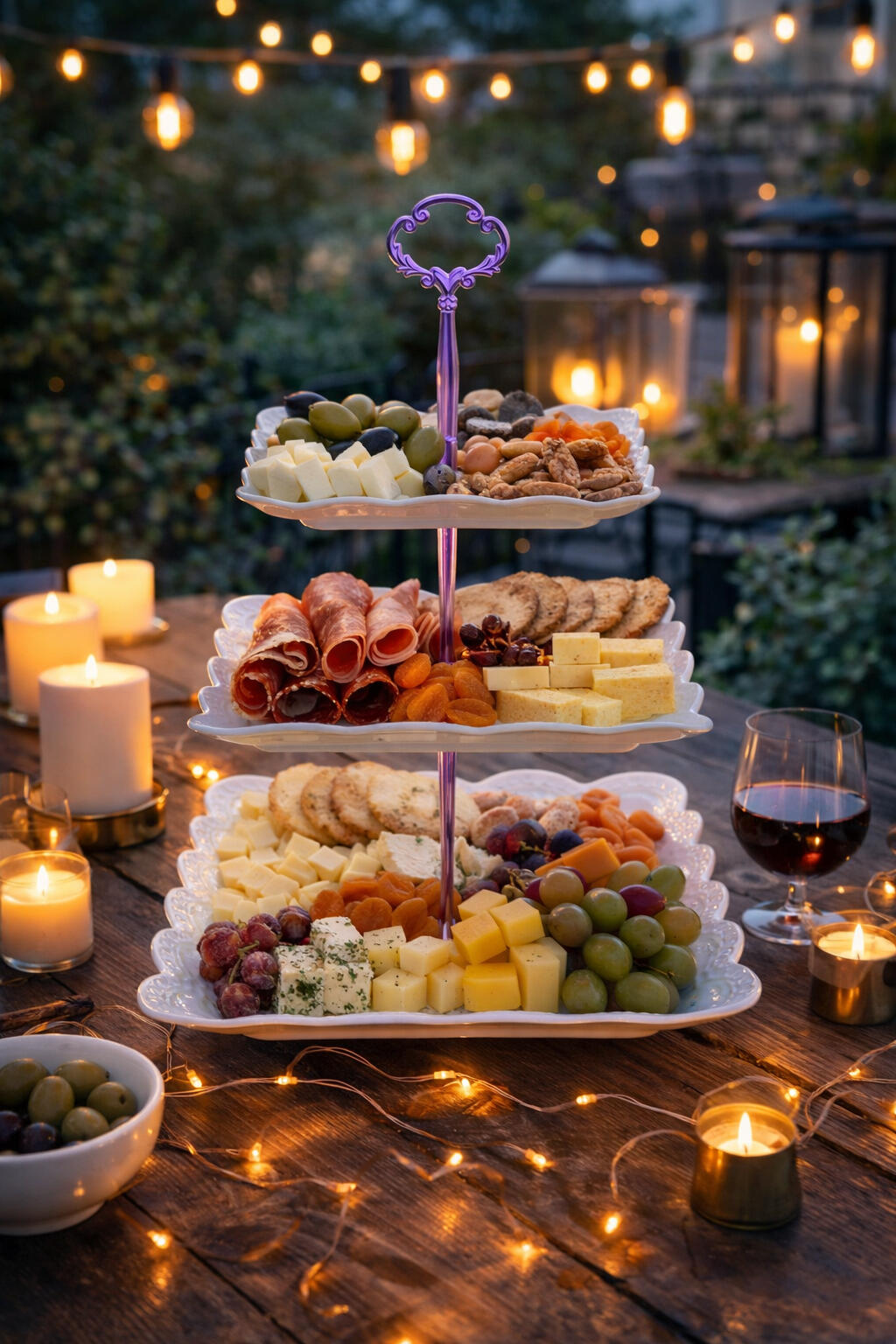 then into evening.....