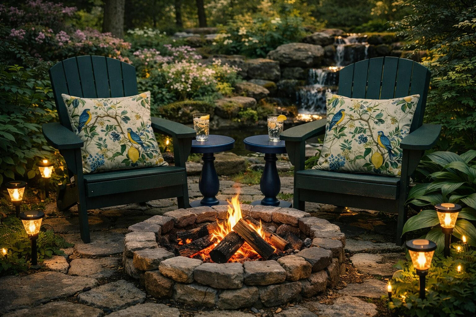 It’s five o’clock somewhere…” featuring Charlestown Adirondack Chairs