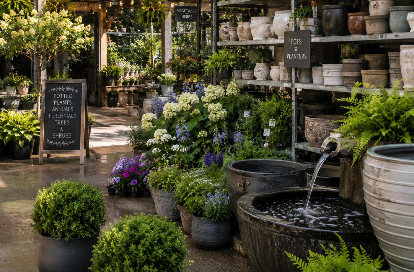2) Plant Selection + Sourcing